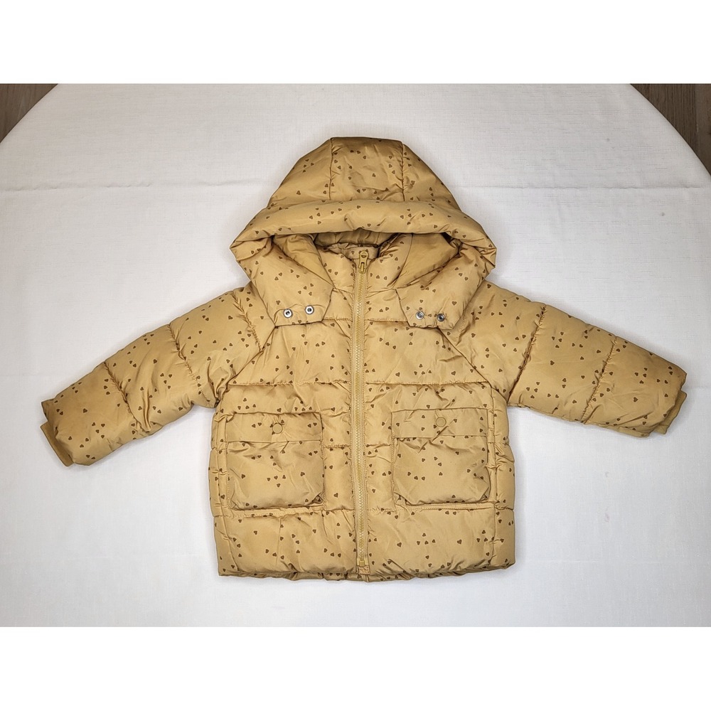 Zara Kids Toddler Pink Puffer Jacket Coat 3-4 Years - Picture 3 of 6